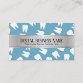 Rendez-vous pour dentiste Rappel dentaire bleu mod (Devant)