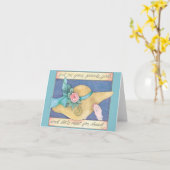 Rendez-Vous Pour Le Déjeuner - Carte Note (Fleur jaune)