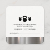 Rendez-vous pour un formateur personnel en métal (Dos)