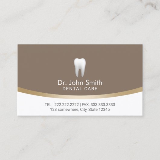 Rendez-vous professionnel de soins dentaires de (Devant)