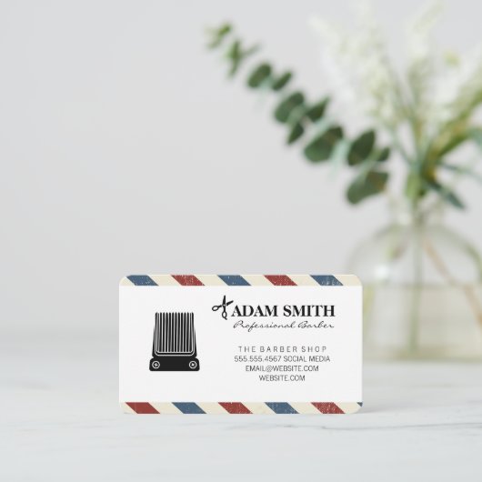 Rendez-vous professionnel en barbier (Debout devant)