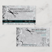 Rendez-vous Remous classieux et carte de visite de salon de (Devant / Derrière)