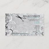 Rendez-vous Remous classieux et carte de visite de salon de (Dos)