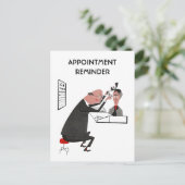 Rendez-vous rétrograde par carte postale Optométri (Debout devant)