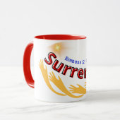 Rendez-vous (Romains 12:1) Mug & Cup (Devant gauche)
