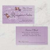 Rendez-vous Romantico L carte de visite (Devant / Derrière)