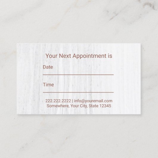 Rendez-vous rose d'or de conseiller de psychologue (Dos)