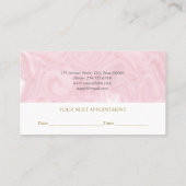 Rendez-vous rose féminin du marbre | d'or prochain (Dos)