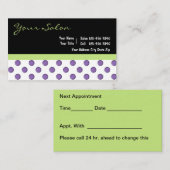 Rendez-vous Salon Carte de visite (Devant / Derrière)