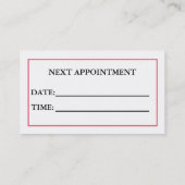 RENDEZ-VOUS SALON D'INDULGENCE ET CARTE DE VISITE PURS DE SPA (Dos)