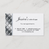 Rendez-vous Silhouette de femme de couronne de carte de (Dos)