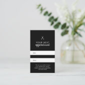Rendez-vous simple et élégant pour coiffure noir e (Debout devant)