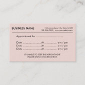 Rendez-vous simple rose pâle (Devant)