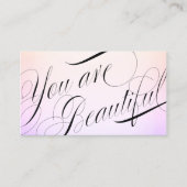 Rendez-vous Spa du salon de coiffure rose (Devant)