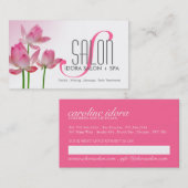 Rendez-vous Spa et modèle de carte de visite de massage (Devant / Derrière)
