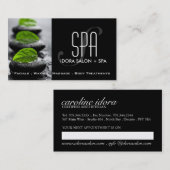 Rendez-vous Spa et modèle de carte de visite de massage (Devant / Derrière)