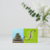 Rendez-vous Spa et modèle de carte de visite de massage (Debout devant)
