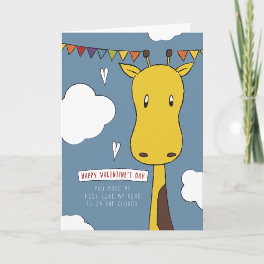 Rendez-vous sur la carte Clouds Valentines (Devant)