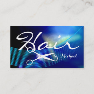 Rendez-vous sur la liste de cheveux Blue Abstrait