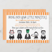 Rendez-vous sur vos monstres - Invitation de la fê (Devant / Derrière)