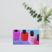 Rendez-vous Tant de Polis Nail Tech Carte de visite (Debout devant)