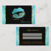 Rendez-vous turquoise de parties scintillantes de (Devant / Derrière)