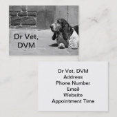 Rendez-vous Vet Carte de visite III (Devant / Derrière)