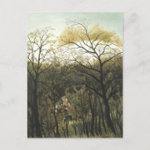 Rendezvous in the Forest, Henri Rousseau Briefkaart (Voorkant)