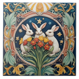 Rendezvous Under the Celestial Sky Tegeltje