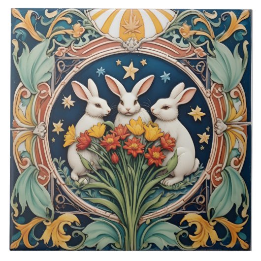 Rendezvous Under the Celestial Sky Tegeltje (Voorkant)