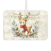 Rendier Christmas Lights Glittery Luchtverfrisser (Voorkant)
