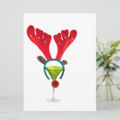 Rendier Cocktail Kaart (Staand voorkant)