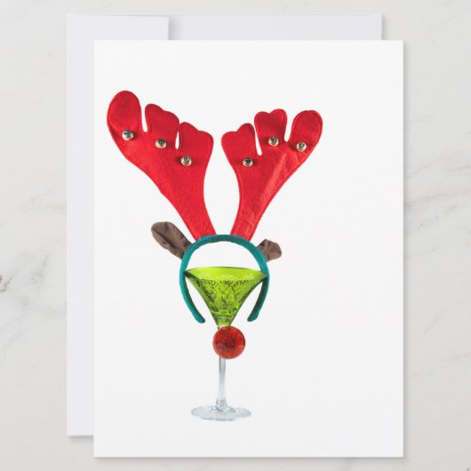 Rendier Cocktail Kaart (Voorkant)