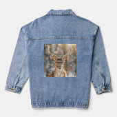 Rendier denim jas denim jacket (Achterkant)