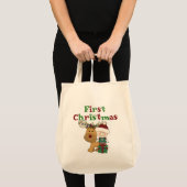 Rendier Eerste Kerstmis T-shirts en geschenken Tote Bag (Voorkant (product))