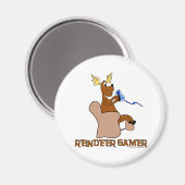 Rendier Gamer Magneet (Voorkant / Achterkant)