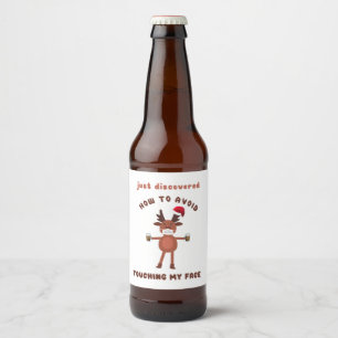 rendier: Hoe voorkomt u aanraking van gezicht Bier Etiket