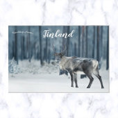 rendier in Lapland Finland Briefkaart