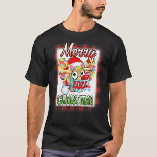 rendier in maskerende familie Pajama Merry Chri T-shirt