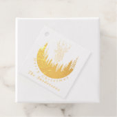 Rendier Kerstbos I Monogram Bedankjes Labels (Met doos)