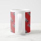 Rendier Kerstmis Jumbo Beker (Achterkant)