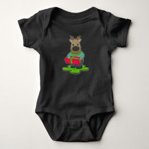 Rendier kerstpakket romper