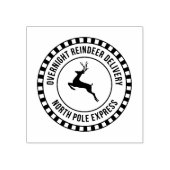 Rendier Levering Kerstpost Noordpool Stempel (Afrduk)