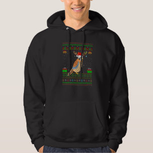 rendier Santa Hat komt overeen met Ugly Kestrel Bi Hoodie