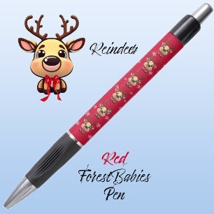 Rendier Schattige Grappig Xmas Deer w / Antlers Ro Pen