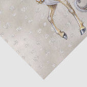 Rendier slee holidaysfeer tissuepapier (Detail)