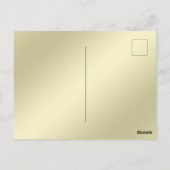 Rendier Sleigh Christmas Balls Briefkaart (Achterkant)