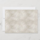 Rendier Sleigh kerstfeest uitnodiging (Achterkant)