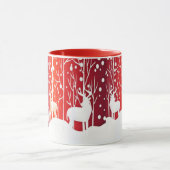 Rendier Snowy Holiday Mok (Midden)