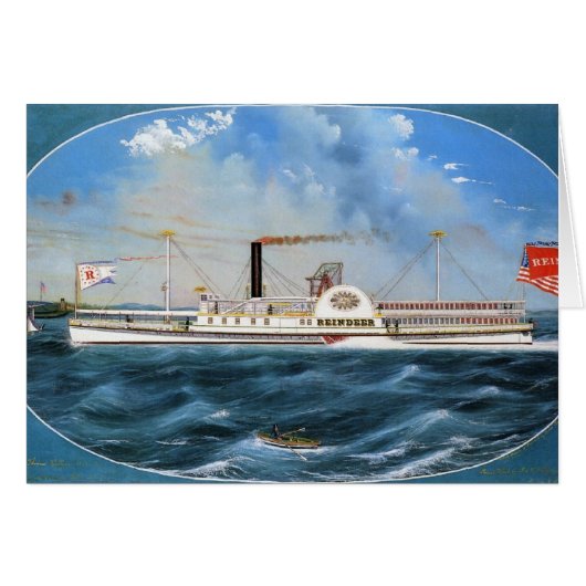 Rendier Stoomboot 1850 (Voorkant Horizontaal)
